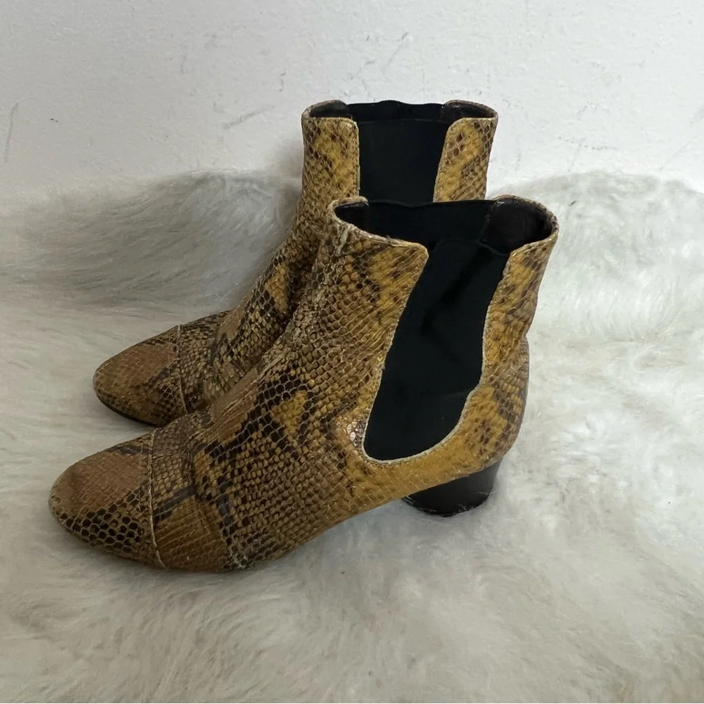 Isabel Marant Danae Snakeskin Embossed Boot